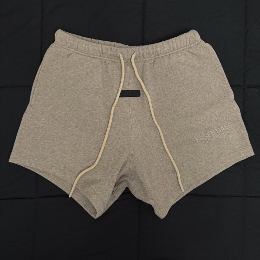 Essentials Light Gray Men's Athletic Shorts